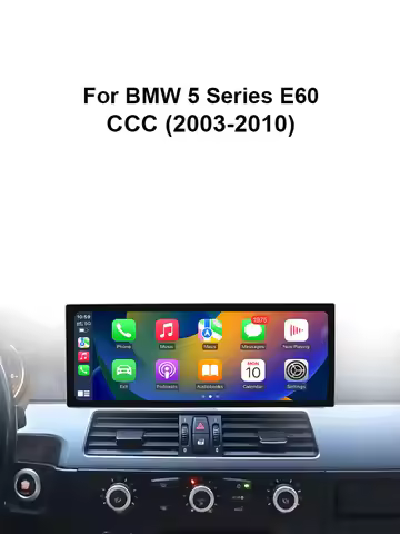 15.8 inch for BMW 5 Series E60 2003 - 2010 CCC System Car Radio Multimedia Audio Video Player Wirele
