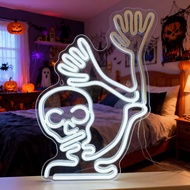 Halloween Neon Light Back Panel Skull Light led Neon Light Atmosphere Light