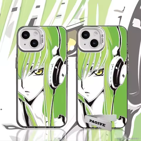 CODE GEASS Lelouch Rebellion Phone Case for iPhone 17Pro 16 15 14 13 12 11 17 Pro Max air Cute Girl 