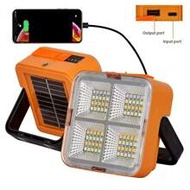 1pc Solar Powered Multi-Functional Spotlight, Handheld Flashlight, Solar Lights Outdoor, Camping Equ