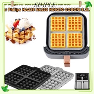 SIMPLESHOP 1pcs Air Fryer Waffle Maker, Square Silicone Waffle Baking Mold, Reusable Waffle Mould fo