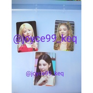 WTS SNSD GIRLS' GENERATION SUNNY HYOYEON SEOHYUN PHOTOCARD