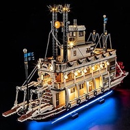 LED Light Set Compatible with Lego River Steamboat Ideas 21356 Building Blocks Model - Model Set NOT