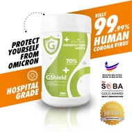 Greenwipes Alcohol Disinfectant Wipes - Hospital Grade Wipes Alcohol Wipes