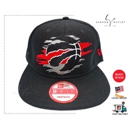 ✔️READY STOCK New Era 9Fifty NBA Snapback Flat Brim Cap. FREE Sticker