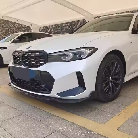 For BMW 3 Series G20 G21 M-Sport 320i 325i 330i 320d M340i LCI 2022-2025+ Front Bumper Lip Splitter 