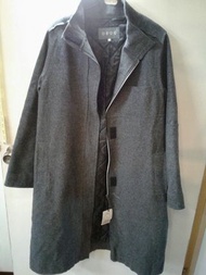 新年特賣OZOC全新羊毛長版大衣外套，特價款