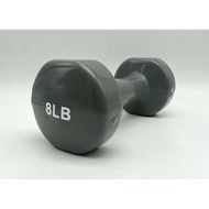 Dumbbell Smooth Vinyl 8LB 1pc athletico