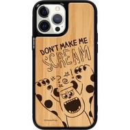 迪士尼彼思毛毛怪獸公司 iPhone 15 Pro天然木保護殻case magsafe