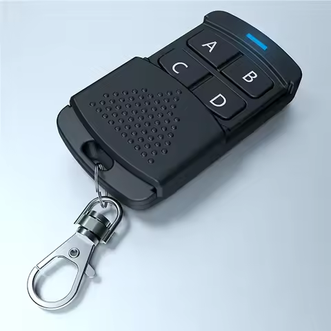 Key Black 4 Buttons Remote Control for PYM-X2208 Sliding Gate Opener Motor