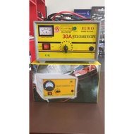BATTERY CHARGER 12V / 24V EURO (30A)
