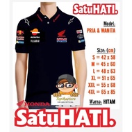 Kaos Polo Replica Crew Team HONDA REPSOL MOTOGP TERBARU