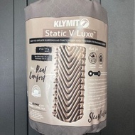全新🖤 Klymit  豪華版本 加寬加長加厚充氣墊  V仔墊 klymit Klymit Static V Luxe 單人充氣睡墊 air mattress camping camp 旅行舒適墊  