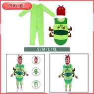 [pugwsl] Kids Animal Costume Cosplay Costume Outfit Cartoon Costume Fancy Dress Jumpsuit Animal Anim