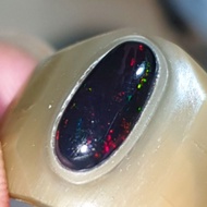 batu cincin kalimaya black opal asli banten top jarong