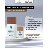 BOJ DAILY TINTED FLUID SUNSCREEN foundation SUNSCREEN