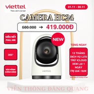 Viettel HC24 Indoor Wifi Camera – Smart AI 2025, 360 Rotation Definition, Genuine