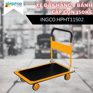 Ingco HPHT11502 150kg 4-wheel folding shopping cart