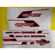 20230830-1257a STICKER HONDA EX5 C100 CLEAR COATED Body Sticker / Stripe / STIKER Stickers, Logos & 