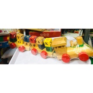 Wooden numbers and letters