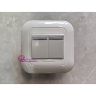 SAKLR HOTEL / TUKA SWITCH 2 GANG 2 WAY PANASONIC