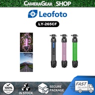 [black/green/pink]Leofoto LY-265CF Carbon Fiber Tripod kit
