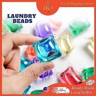 【LOCAL SHIP】Laundry Ball Beads Laundry Gel Stains Film Bead Ball Capsules Travel Washing Liquid Clea