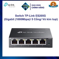 TP-Link TL-ES205G Switch (Gigabit (1000Mbps)/ 5 Ports/ Metal Case)