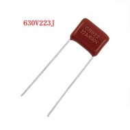 10PCS 630V223J 22NF Pitch 10MM 223 630V 0.022uF CBB Polypropylene film capacitor