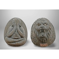 必打 巨型狮子 （粉牌）7 #Phra Pidta Jumbo Powder  Lion  #Phra Pidta #泰国佛牌 #Thai Amulet #龙婆多 #Lp Toh #Wat Tham 