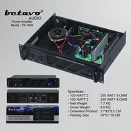 BETAVO POWER AMPLIFIER TX -1000