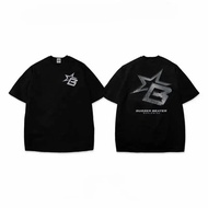 Buzzer Beater Tee: Sporty Style with Bold Metallic Design T Shirt Lelaki Cotton