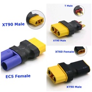 Xt90 Male Female Plug to XT60 , Ec5 , T Converter For RC Battery ESC Female Male