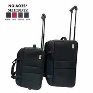 2in1 SET Travel Luggage Trolley Duffel Duffle Bag 18inch+22inch