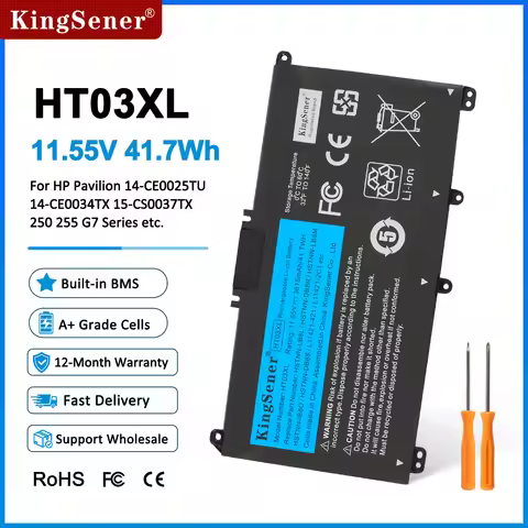 KingSener HT03XL Battery For Pavilion HP 14-CE0025TU 14-CE0034TX 15-CS0037T 250 255 G7 HSTNN-LB8L L1