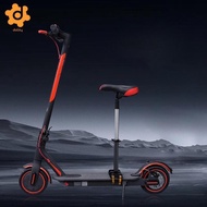 [utruiut0k] Foldable Electric Scooter Seat Adjustable PU Leather Saddle Cushion Comfortable Accessor
