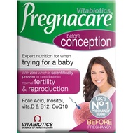 [Ready Stock] Vitabiotics - Pregnacare Before Conception (Trying for a Baby) No. 1 Brand in UK (Lowest Price) Authentic