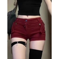 y2k y2k Women's Clothing y2k Pants American Shorts Denim Skinny Jeans Super y2k Wear Low-Waist yk1