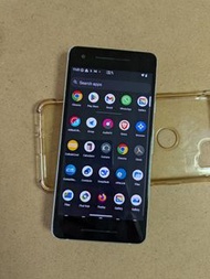 Google Pixel 2 mobile phone with 64gb storage Android 15 operating system. Bootloader unlocked, devi