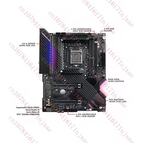 FOR ASUS ROG MAXIMUS XII APEX M12A Motherboard Z490 10900KA 1200PIN.