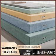 50D high-density sponge hardened solid wood sofa cushion four seasons universal sponge cushion squar