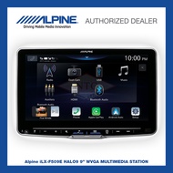 ALPINE Car Audio ILX-F509E Halo9 9 inch WVGA Floating Display Multimedia Station with HDMI IN/OUT