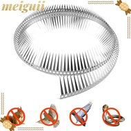 MEIGUII Anti-Bird Spikes, 50cm Balcony Eave Sills Anti  Spikes,  Stainless Steel Entangle Garden Fen