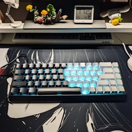 Wooting60 Black Fog Transparent Side-etched Mechanical Keyboard OEM Custom Full Change EZ63/RS6 Magn