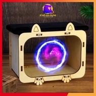 3D Hologram Wooden Box, 3D Movie Box for Smartphones