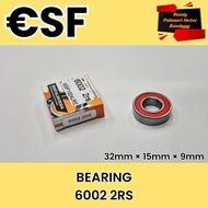 Bearing bearing/ bearing/ 6002 2rs brand esf, 32mm x 15mm x 9mm