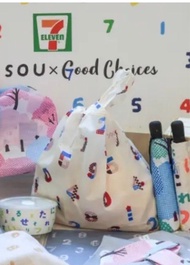 SOU SOU x 7-Eleven Reusable Shopping Bag