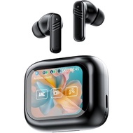 Active Noise Cancelling Earbuds with ANC Smart Touch Screen, Bluetooth Earbuds for iPhone and Androi