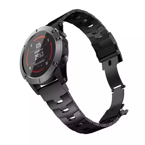 22 26mm Quickfit Titanium Alloy Strap For Garmin Tactix 7 Pro Delta Bravo AMOLED Band Bracelet Quati
