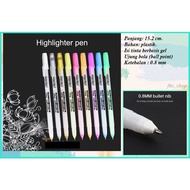 Highlighter Pen Highlighter Pen Gel Pen Highlighter Pen Color Highlighter Pen 0.8 mm